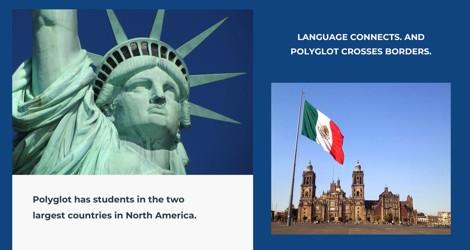 Onde estamos america do norte ingles